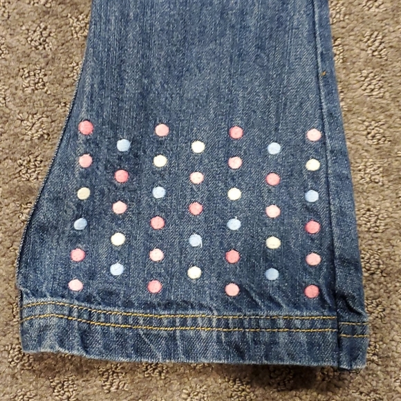 Gymboree boot cut denim jeans - Picture 2 of 8